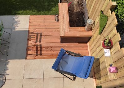 Arcrea Paysage Aménagement de jardin vu du haut