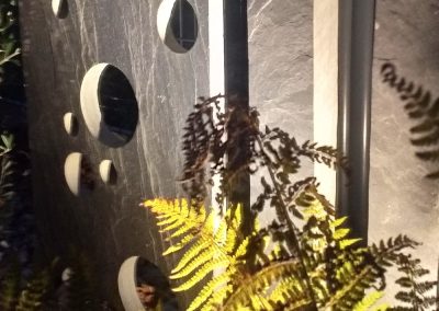 Arcrea Paysage Maçonnerie décorative face au mur