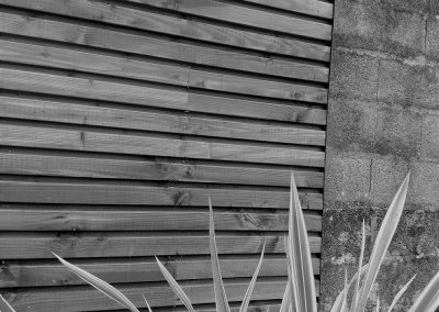 Panneau de bois habillage extérieur