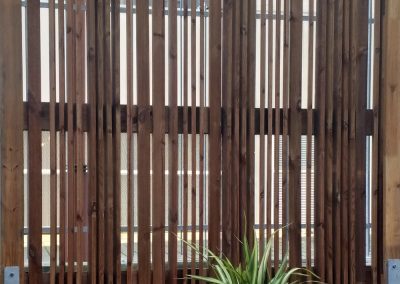 Panneau en bois habillage extérieur