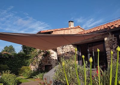 Arcrea Paysage toile d'ombrage couleur taupe